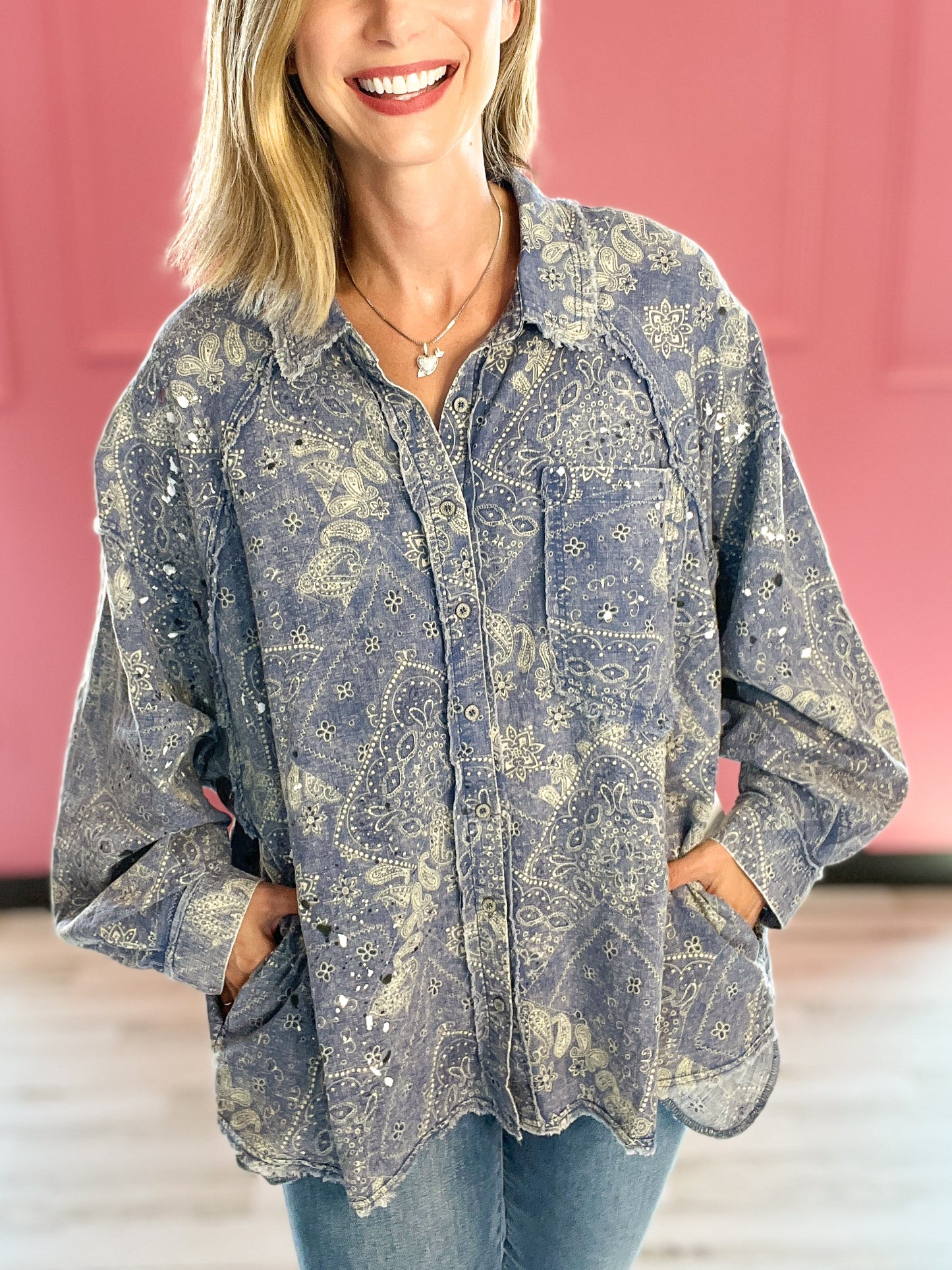 Ranch Ready Button Down Shirt