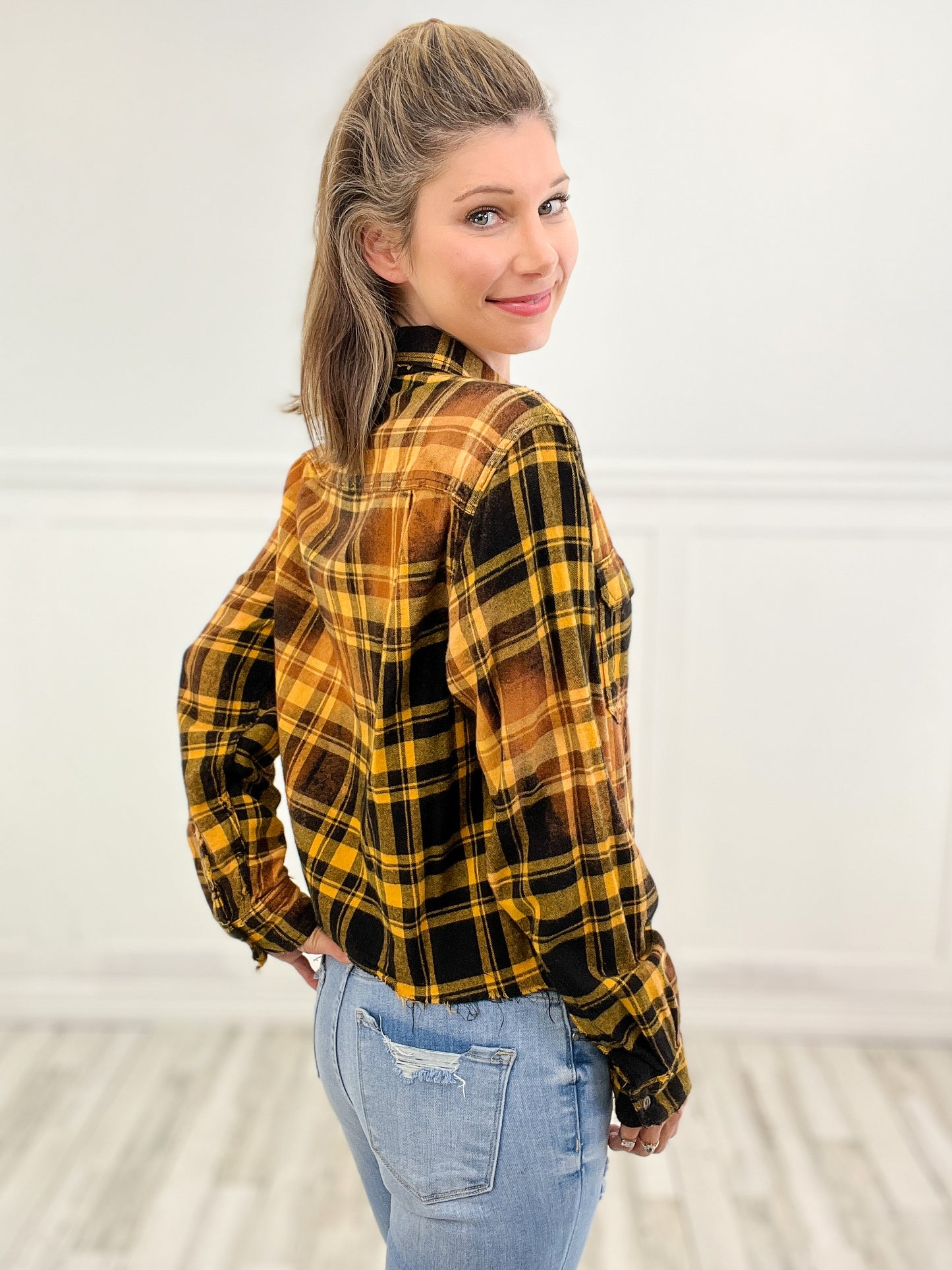 Cropped Mystery Flannel