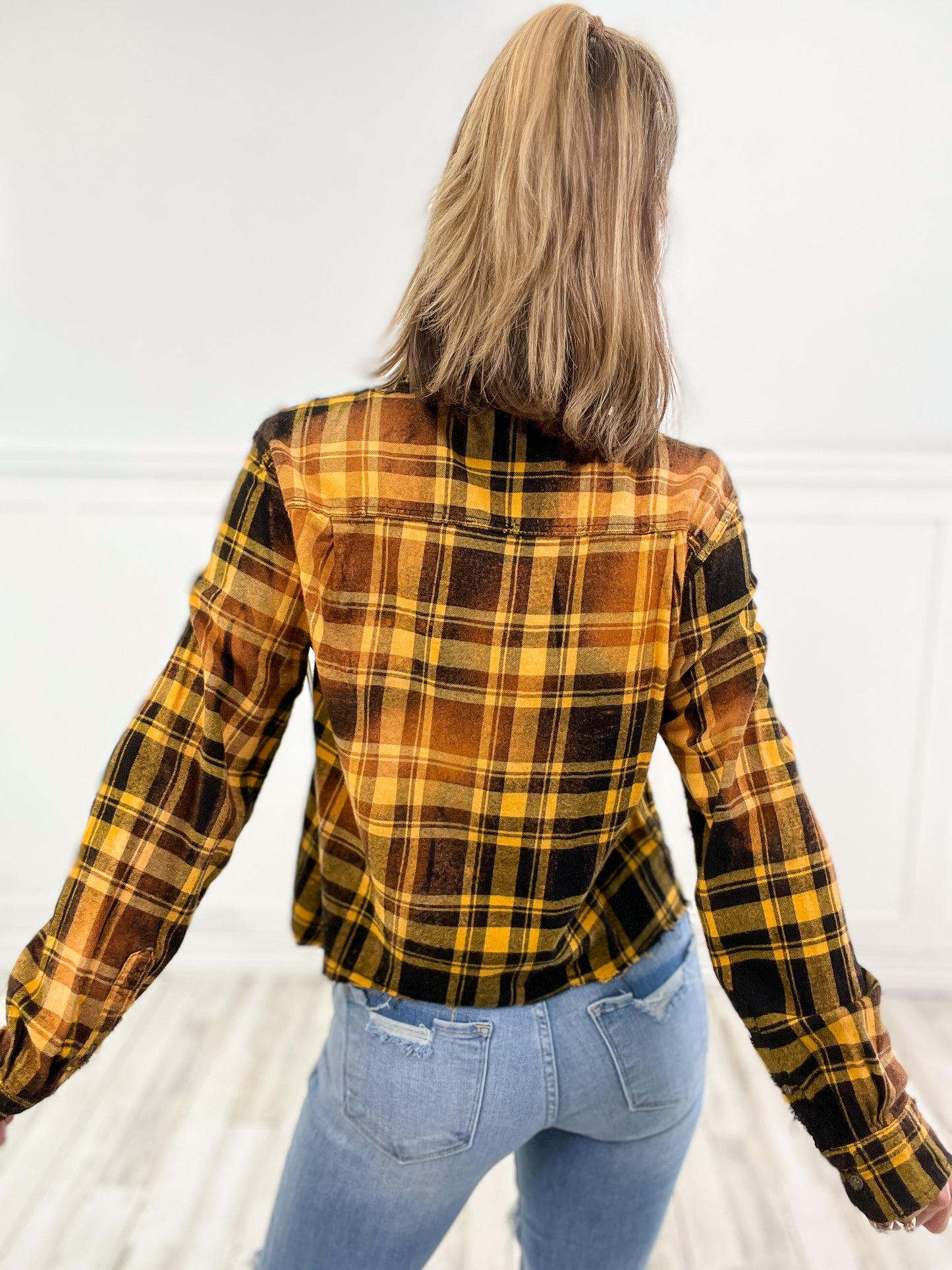 Cropped Mystery Flannel