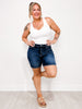 Judy Blue MAGGIE MAE High Waist Bermuda Denim Shorts