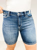 Judy Blue MAGGIE MAE High Waist Bermuda Denim Shorts