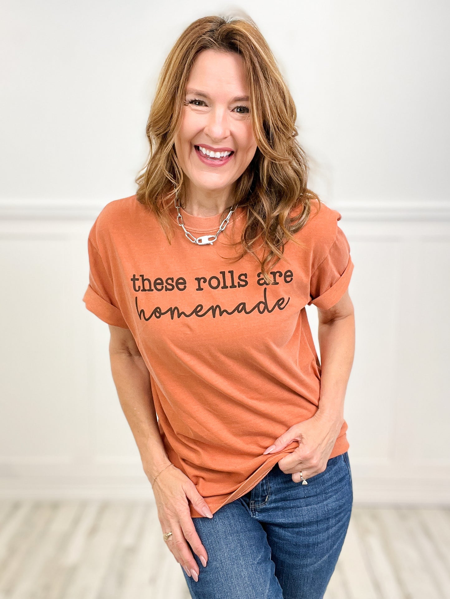 These Rolls Are Homemade Thanksgiving Graphic Tee