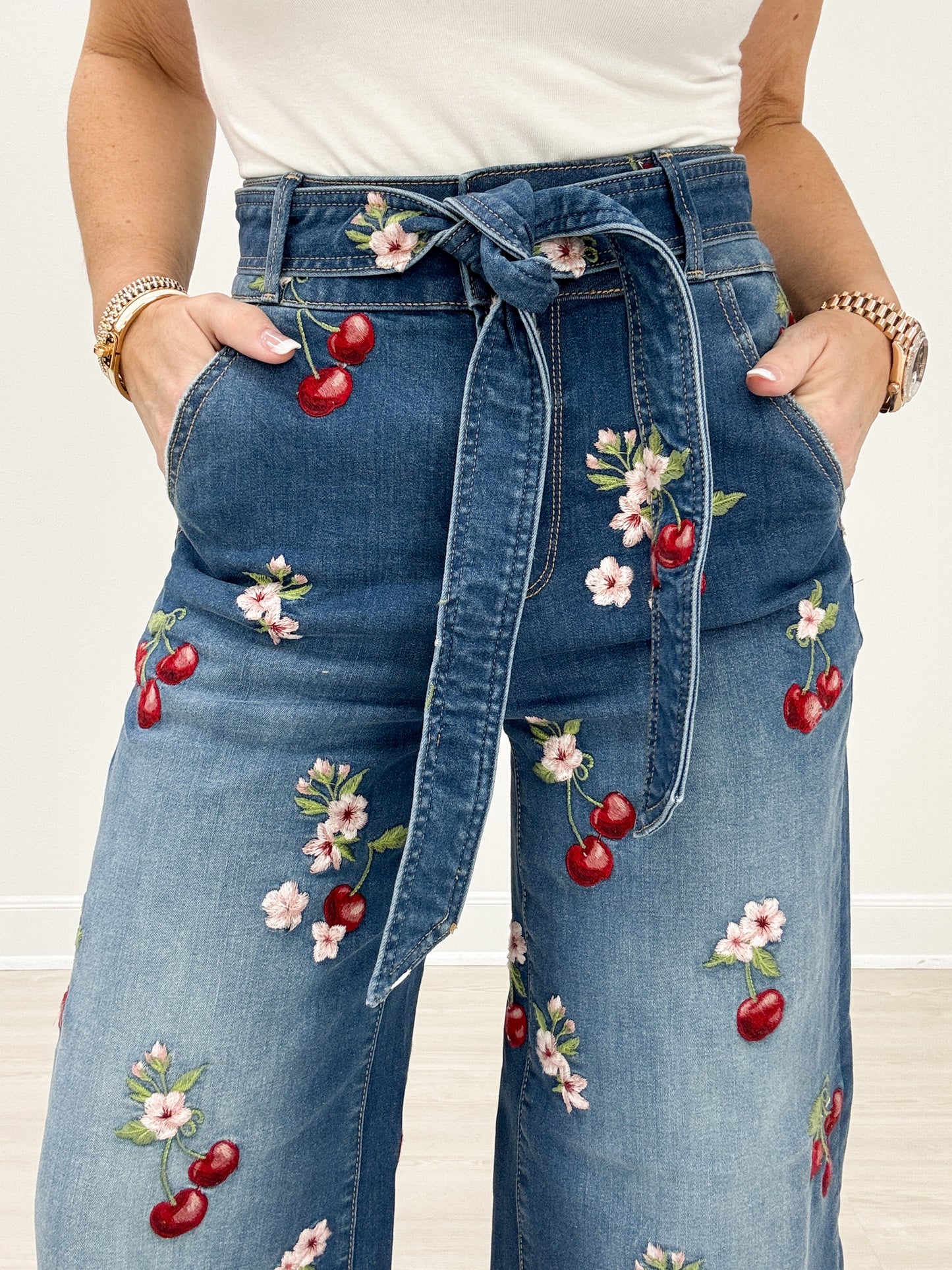 Cherry on Top Trouser Jeans