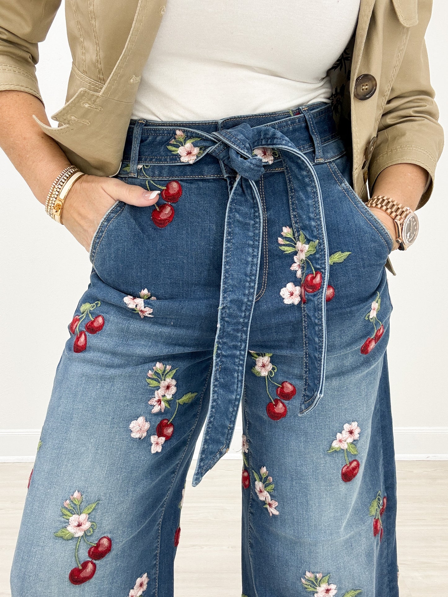 Cherry on Top Trouser Jeans