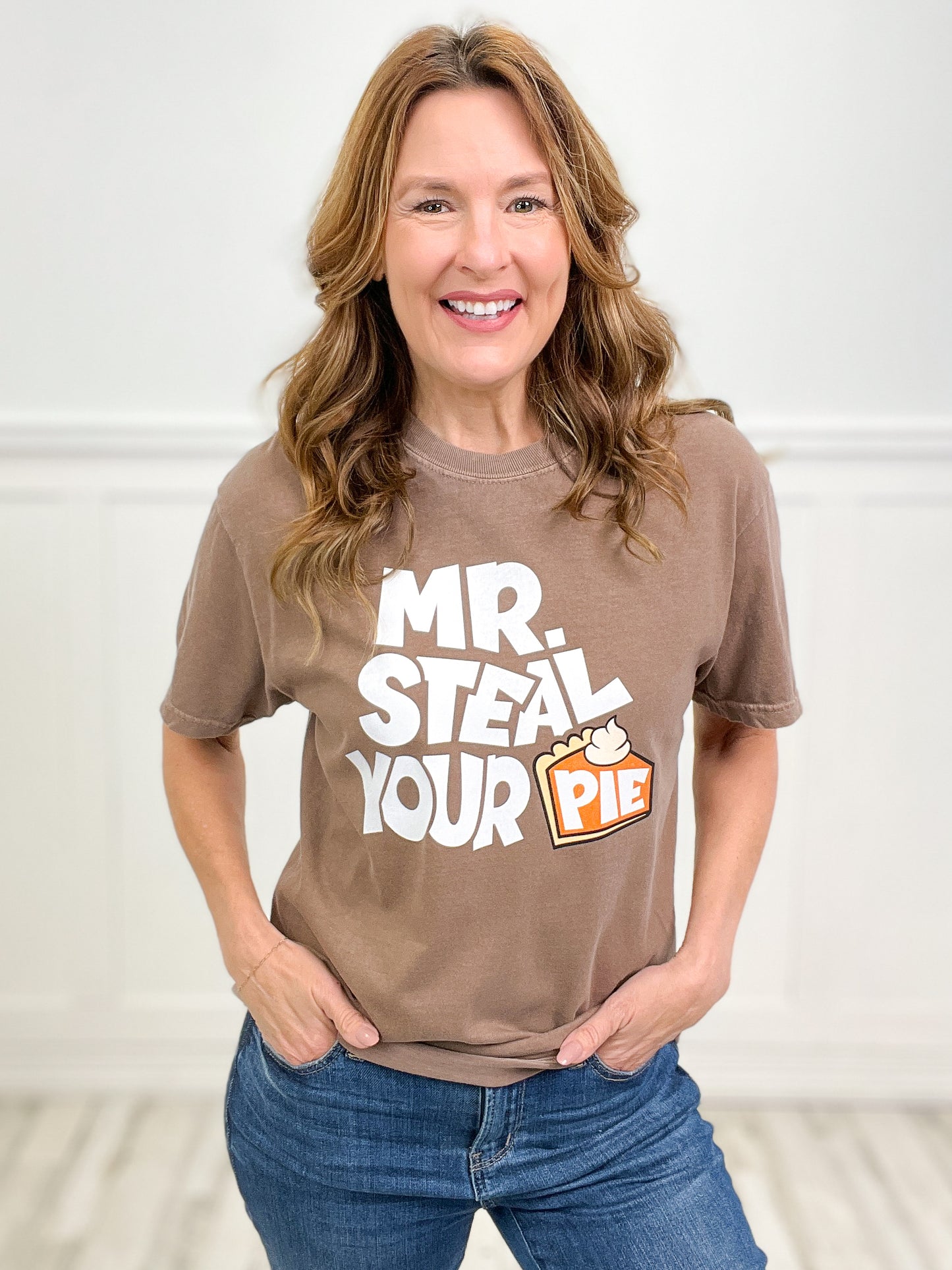 Mr. Steal Your Pie Thanksgiving Graphic Tee