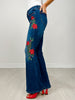 Happy Holly Boot Cut Embroidered Jeans