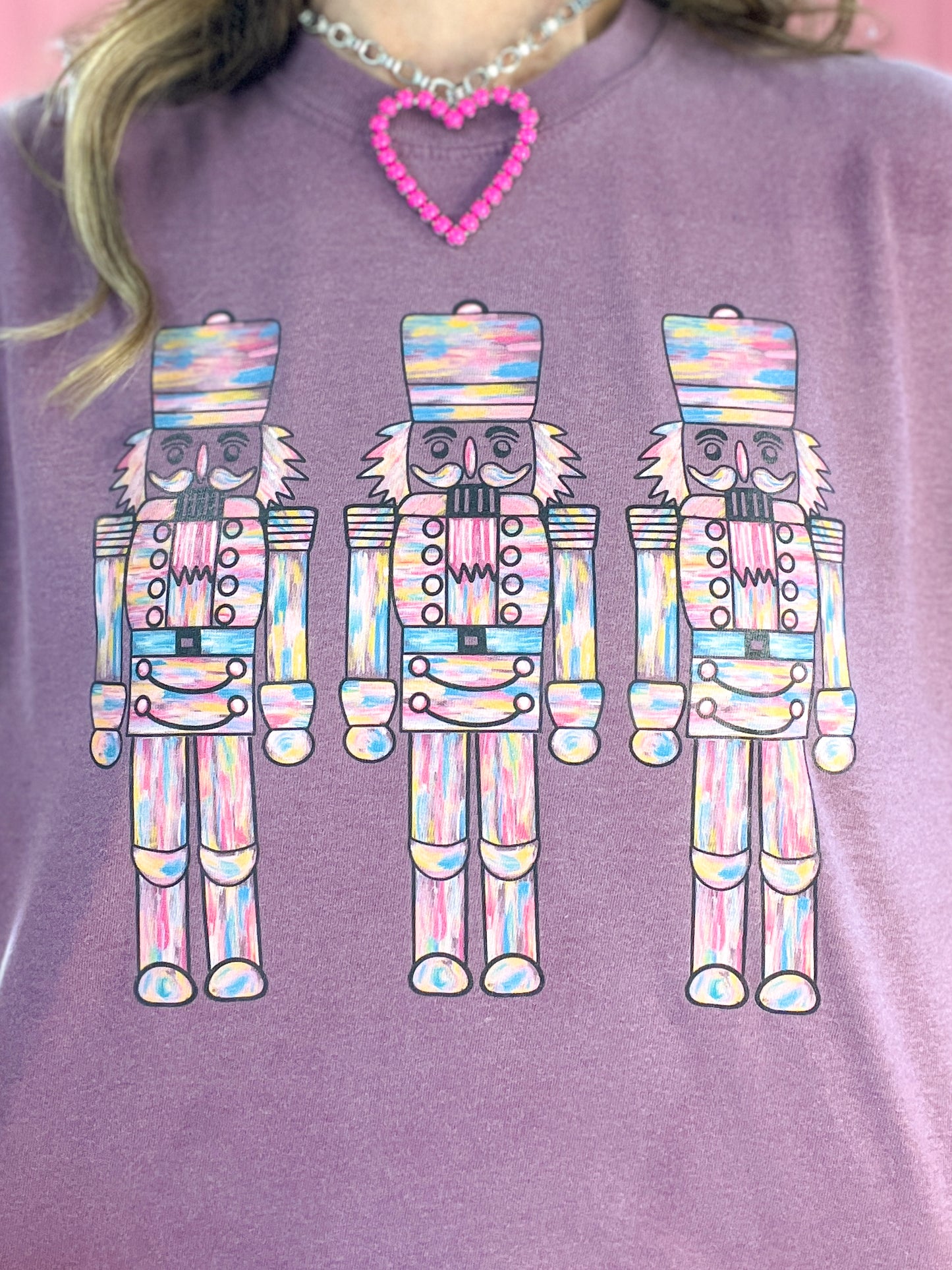 Colorful Nutcrackers Graphic Top