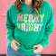 Merry and Bright Sweatshirt Top
