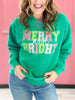 Merry and Bright Sweatshirt Top