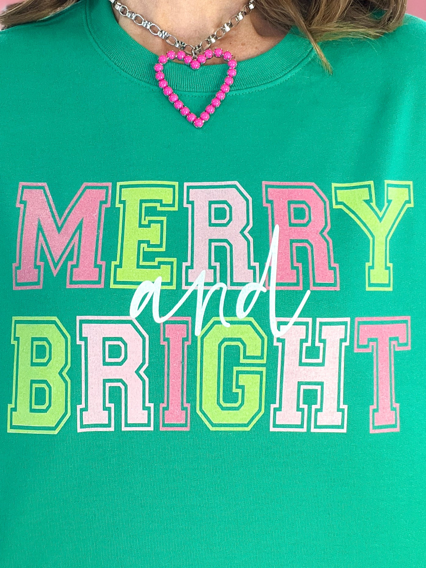 Merry and Bright Sweatshirt Top