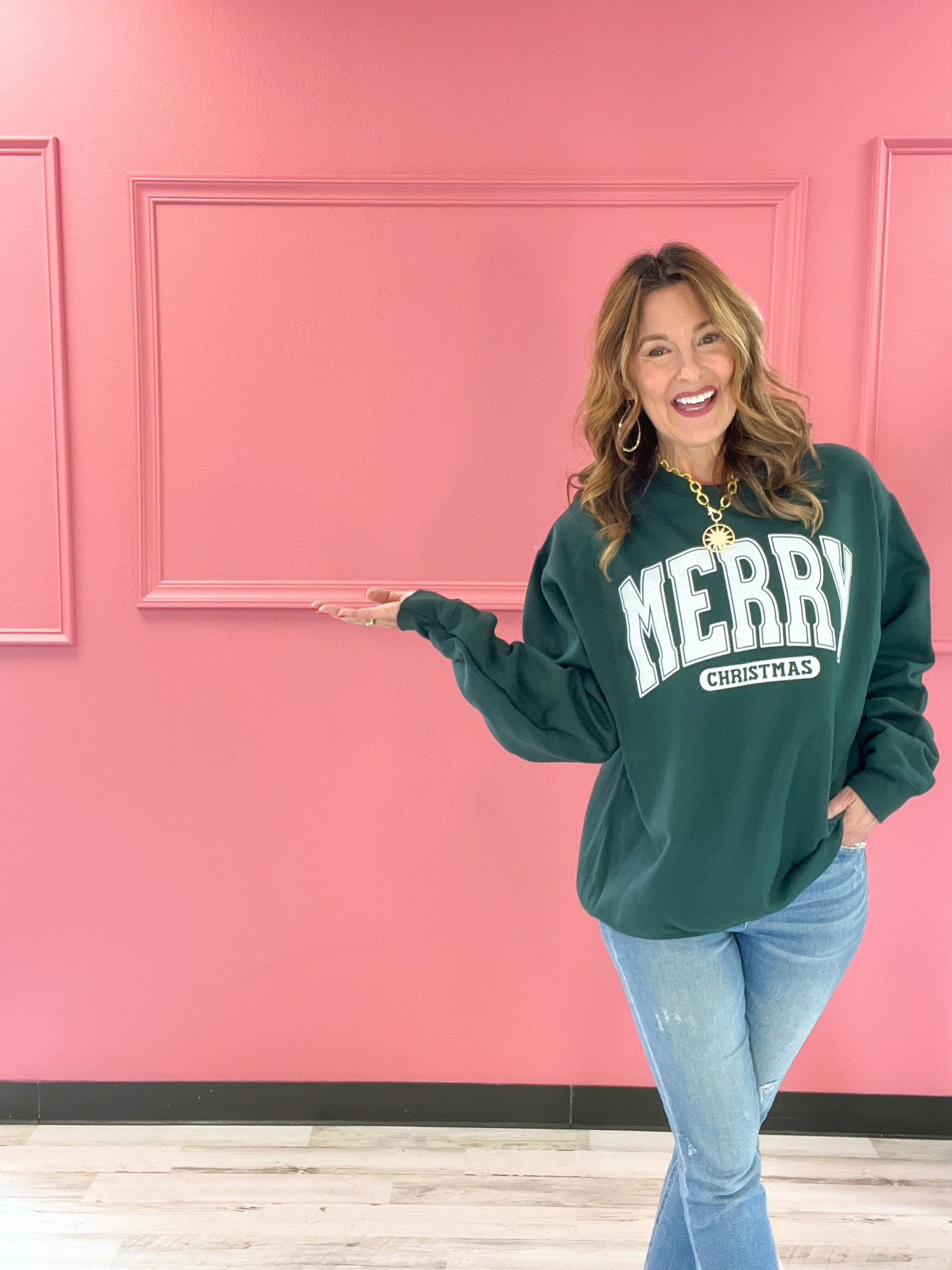 Merry Sweatshirt Top