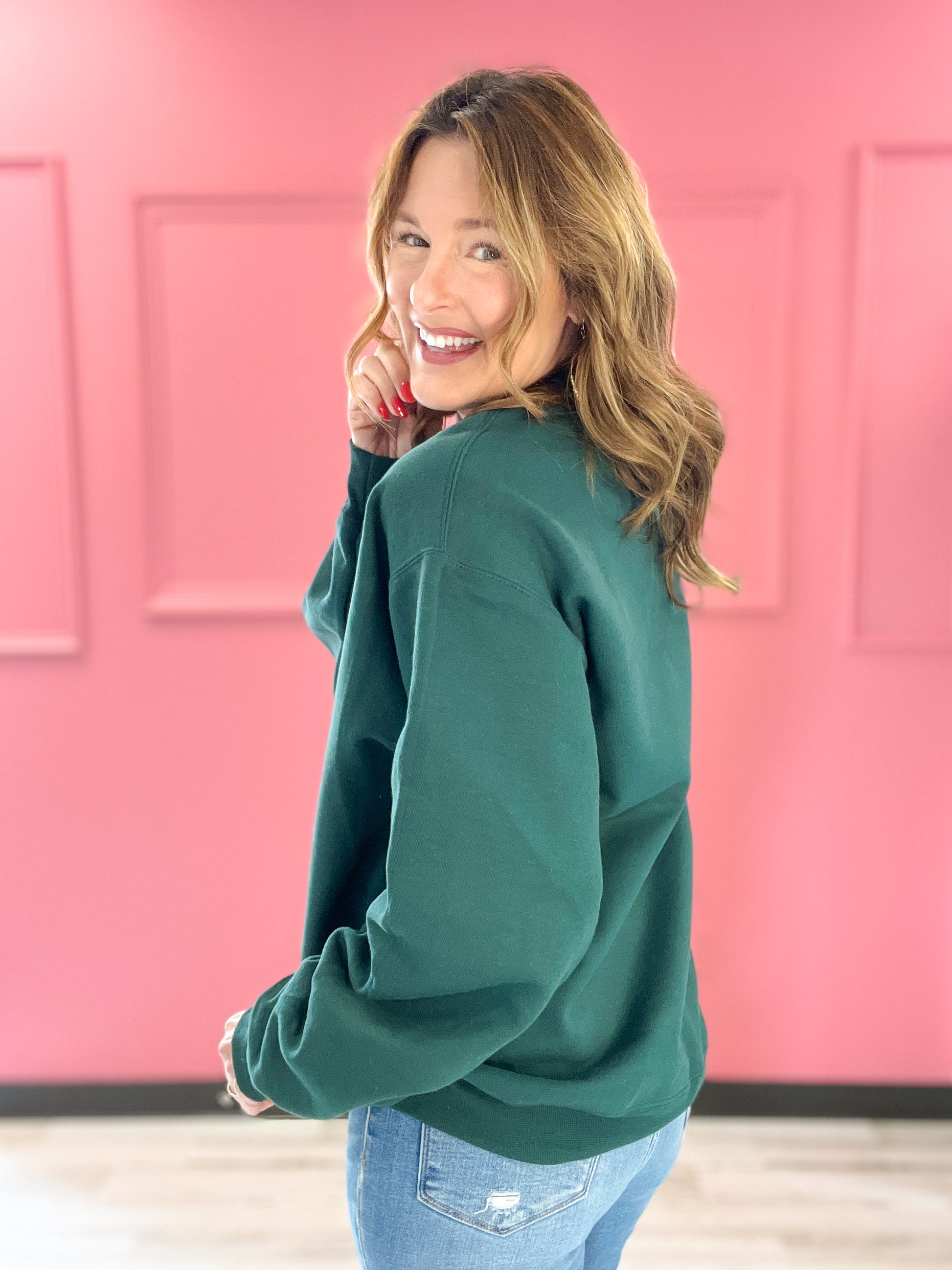 Merry Sweatshirt Top