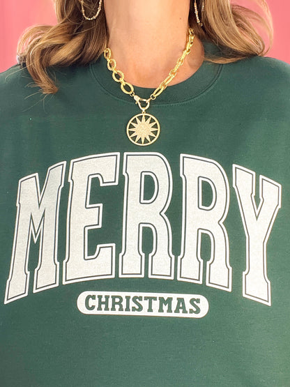 Merry Sweatshirt Top