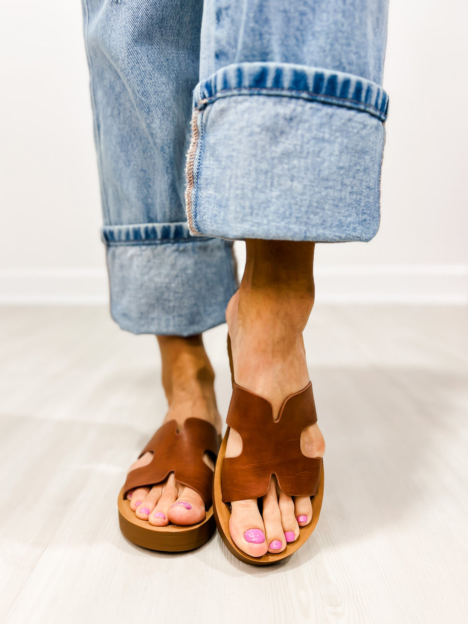Corkys Hold Please Sandals in BOURBON