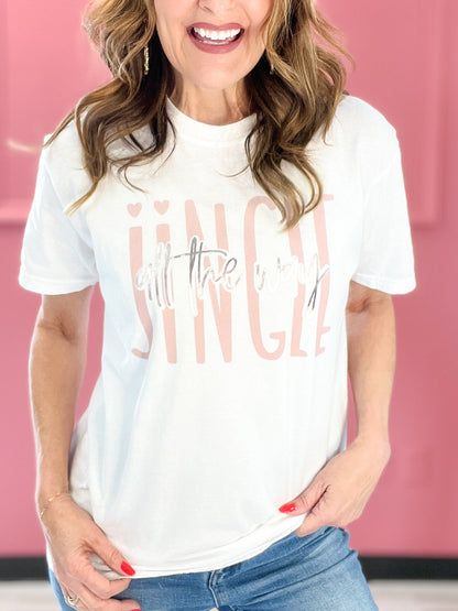 Jingle All The Way Embellished Graphic Tee