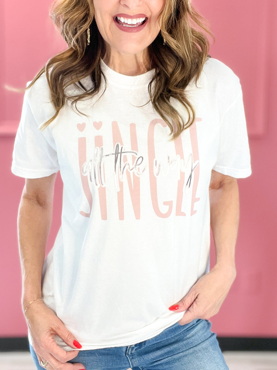Jingle All The Way Embellished Graphic Tee