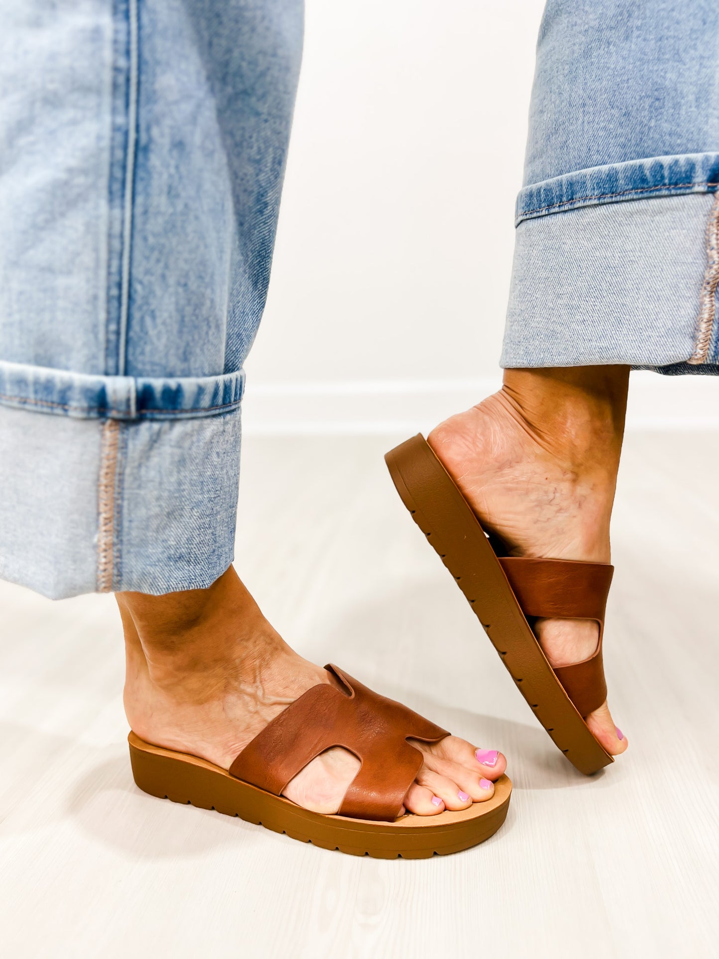 Corkys Hold Please Sandals in BOURBON