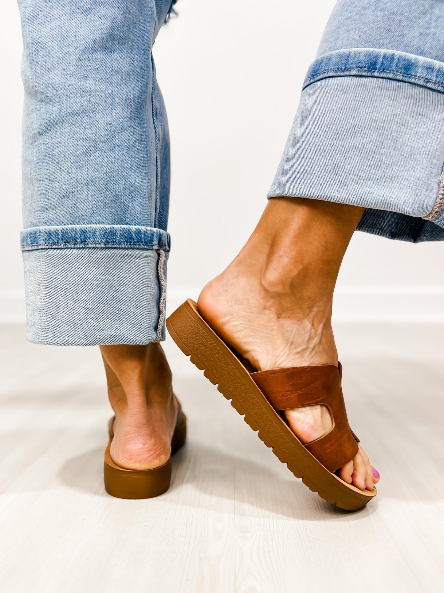 Corkys Hold Please Sandals in BOURBON