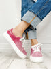 Corkys Bedazzle Tennis Shoe in Pink Ombre