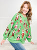 Queen of Sparkles Green Elf on The Shelf Sweatshirt