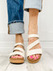 Corkys Rain Check Wedge Sandals in Ivory