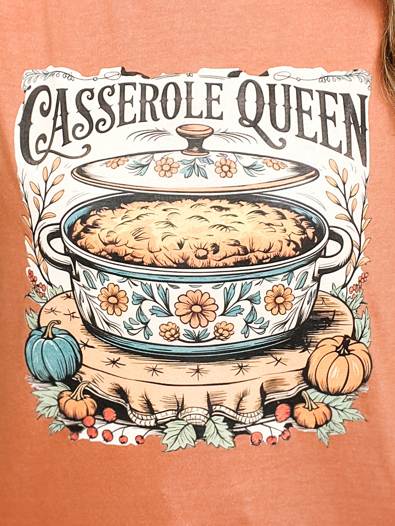 Casserole Queen Graphic Tee