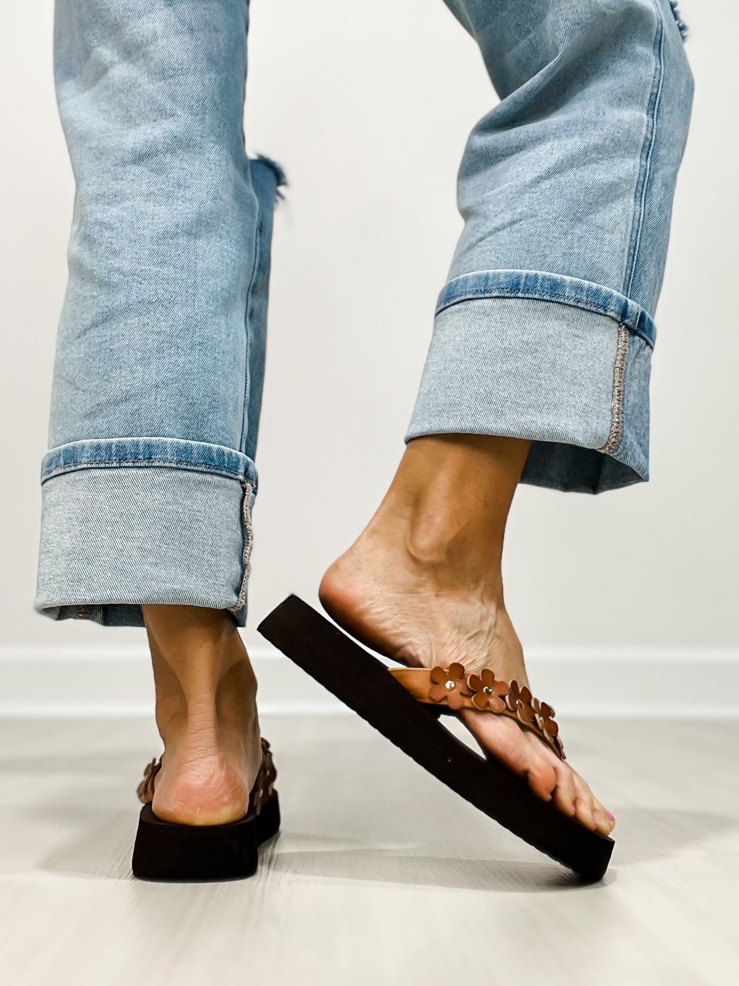 Corkys No Running Flip-Flops in COGNAC