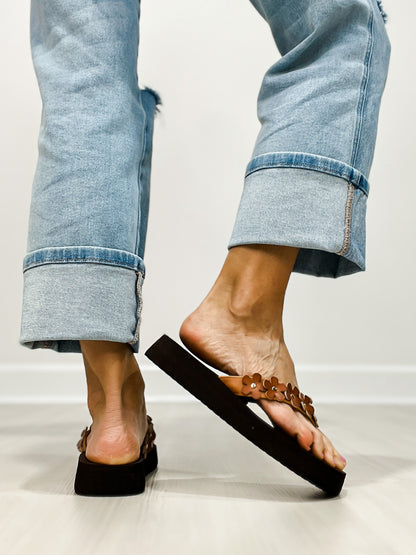 Corkys No Running Flip-Flops in COGNAC