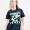 Support Your Local Planet Gold Foil Graphic Tee
