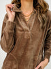 Oversized Collared Corduroy Pullover