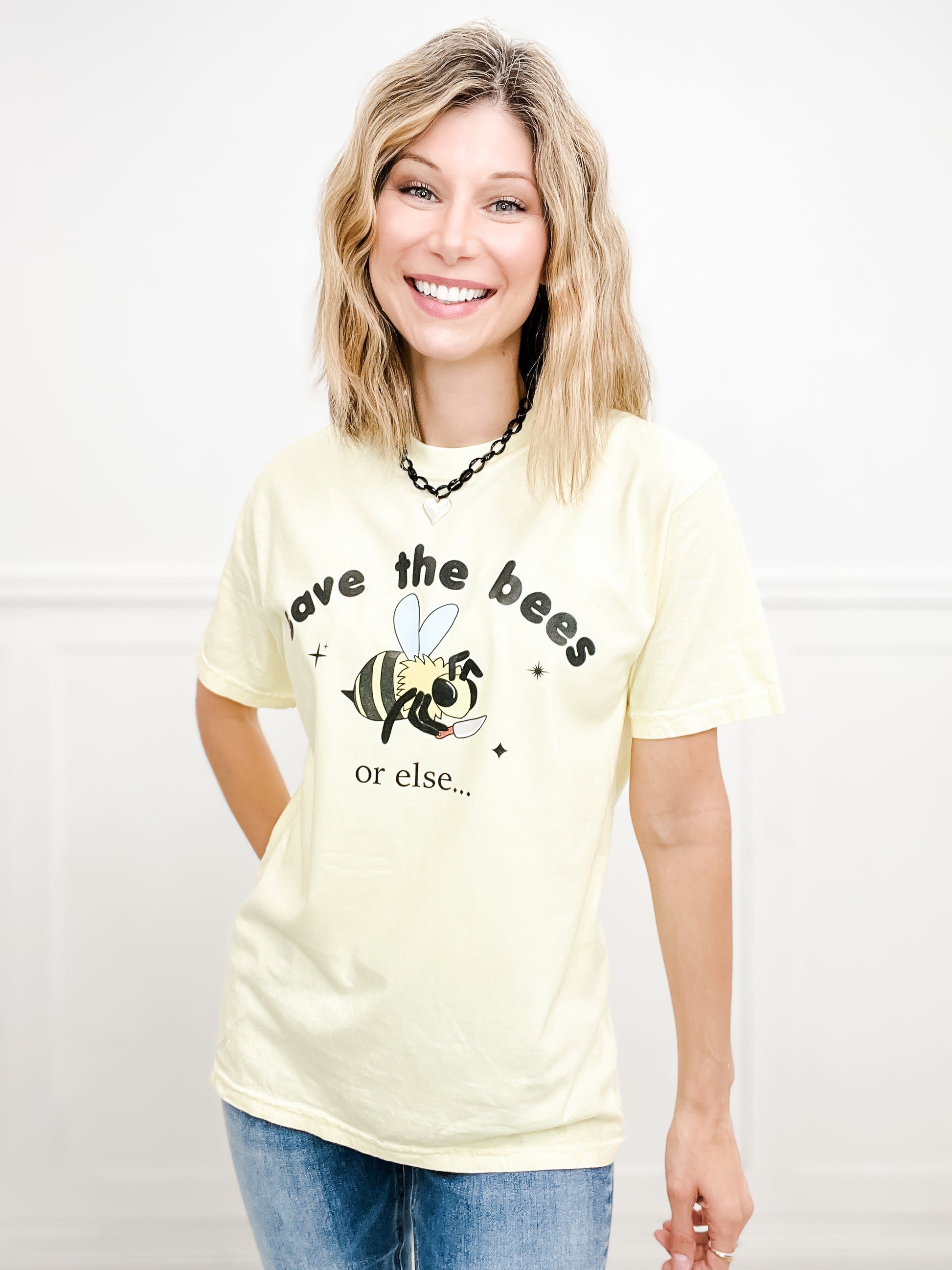 Save The Bees... Or Else Graphic Tee