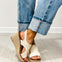 Corkys Freddie Wedge Sandals in NATURAL CROCHET