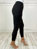Right Above It Ribbed Jogger Pants in Black