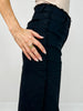Self Fray Washed Stretch Twill Pants