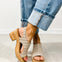 Corkys Miss Carley Wedges in TAN MULTI