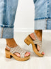Corkys Miss Carley Wedges in TAN MULTI