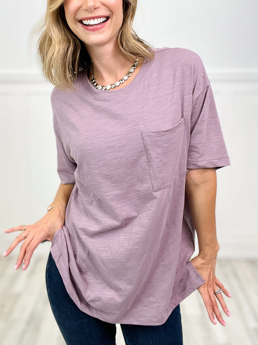 Eenie Meenie Oversized Half Sleeve Cotton Top