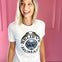 I Don't Believe in Humans Graphic Tee with Bling