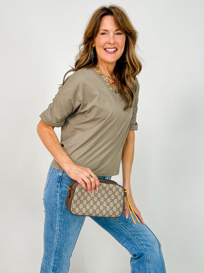 Elegant Touch Loose Fit Tee