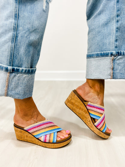 Corkys Peace Out Wedges in MULTI