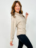 Brushed Cowl Neck Lounge Pullover