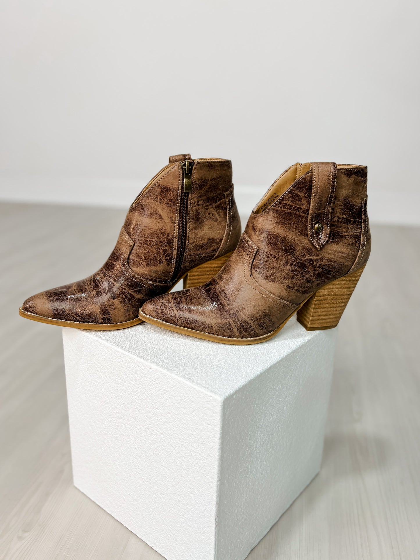 Corkys Bar Hoppin Booties in TAUPE