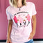 On Wednesdays We Wear Pink Ghost Graphic Tee