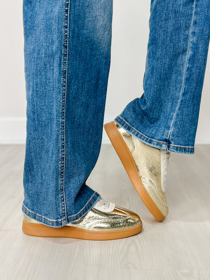 Forever Link Modern-12 Tennis Shoes in Gold