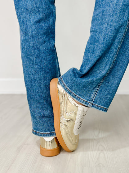 Forever Link Modern-12 Tennis Shoes in Gold