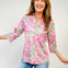Sailaway Top in Pink Multi