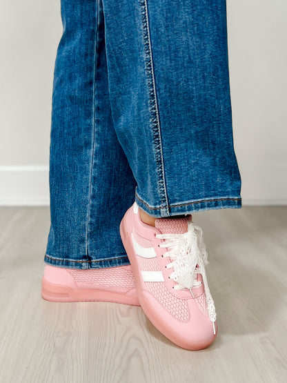 Forever Link Direct-14 Sneakers in Pink/White