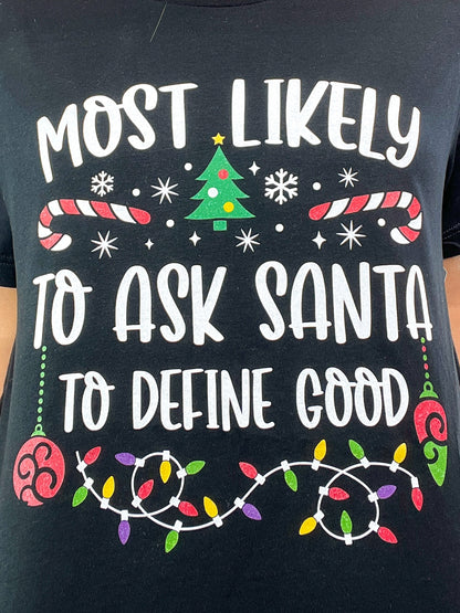 Most Likely To.. Family Christmas Tees