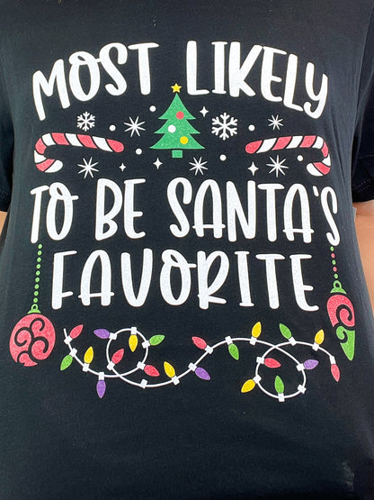 Most Likely To.. Family Christmas Tees