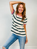 Cotton Striped Top
